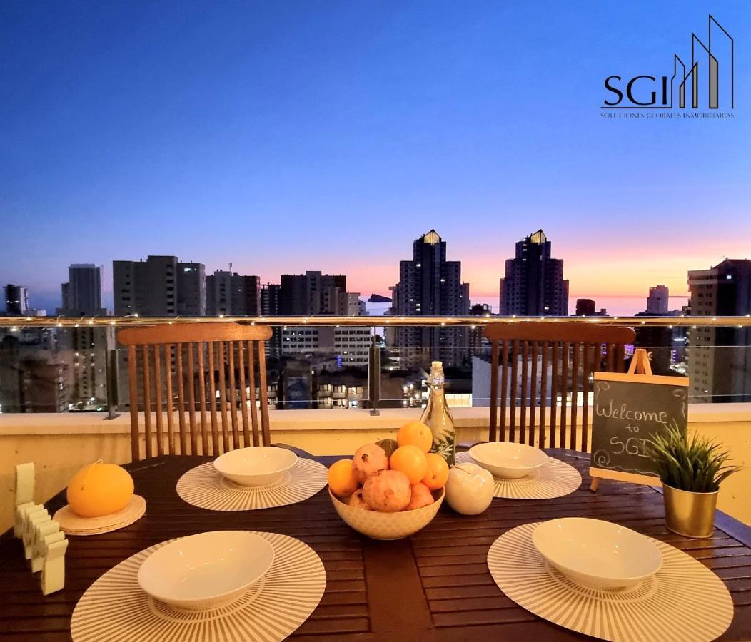 Апартаменты Sunset Chill Out- Torres D' Oboe Бенидорм Экстерьер фото