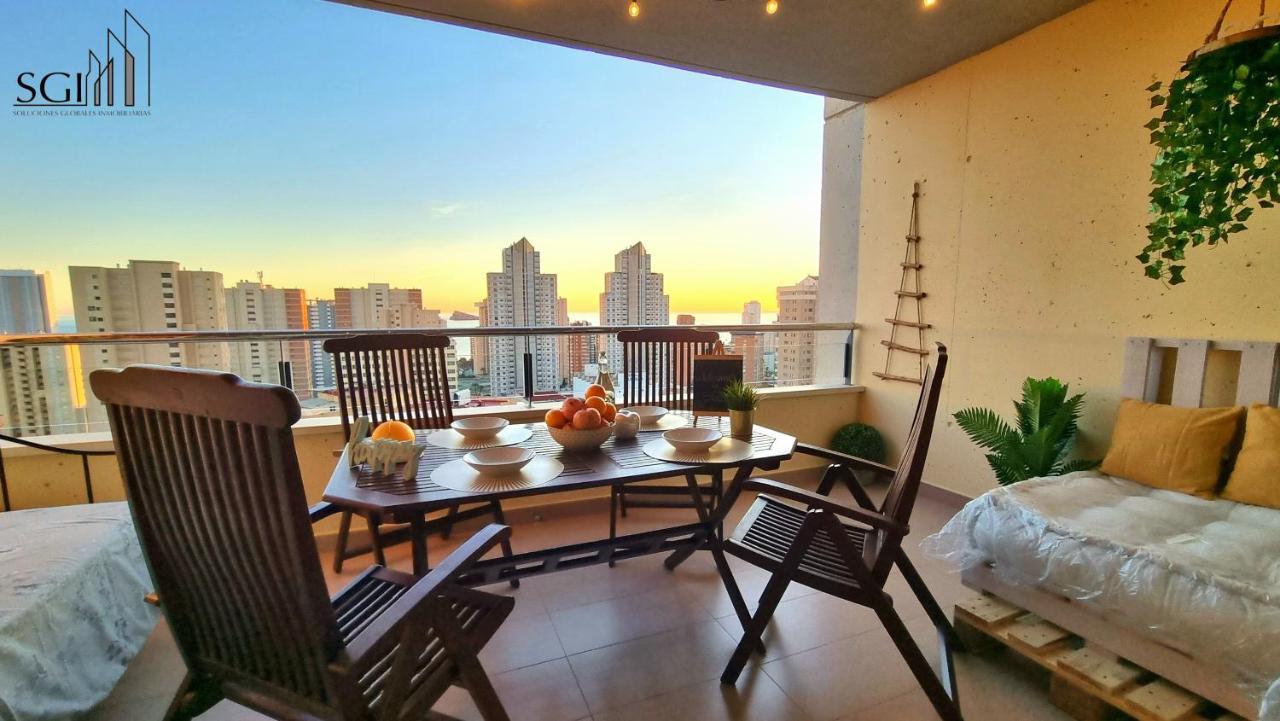 Апартаменты Sunset Chill Out- Torres D' Oboe Бенидорм Экстерьер фото