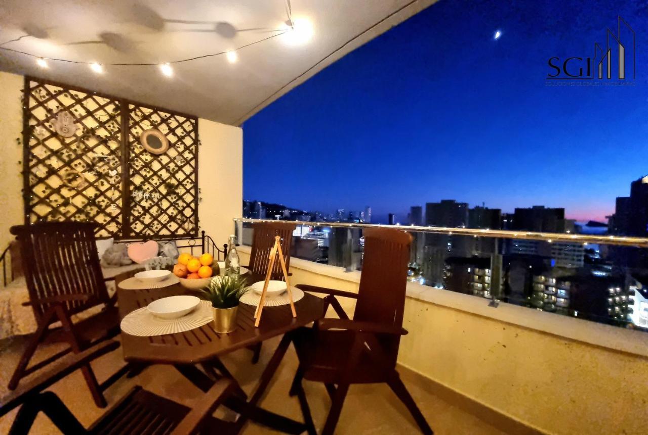 Апартаменты Sunset Chill Out- Torres D' Oboe Бенидорм Экстерьер фото